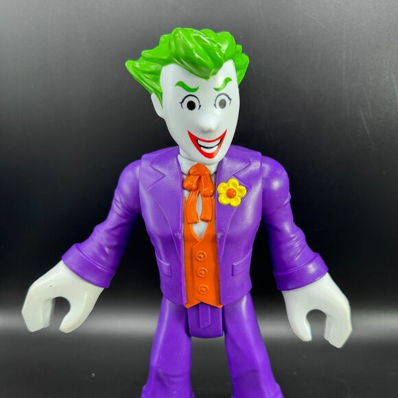 Fisher Price Imaginext XL DC Super Friends Joker Action Figure Toy Purple 2022 - Picture 3 of 13
